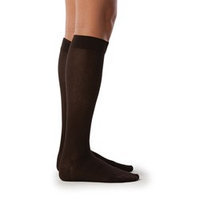 Sigvaris Sea Island Cotton 222CXSW10 20-30 mmHg Womens Closed Toe Socks Navy - Extra Large Short
