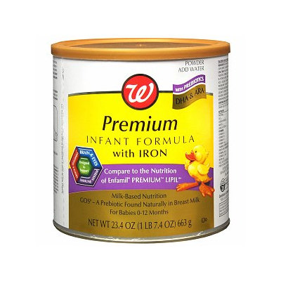 Walgreens Premium Infant Formula with Iron Powder