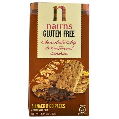 Nairns Nairn's Gluten Free Oatmeal Cookies Chocolate Chip 5.64 oz