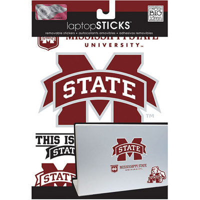 Bulk Buys GM920 Mississippi State University Removable Laptop Stickers Case of 144