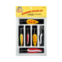 Apex 6pc Bass/Pike Gamefish Spoon Kit