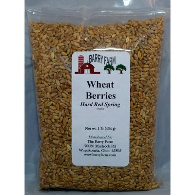 Barry Farm Hard Red Wheat Berries, 1 lb.