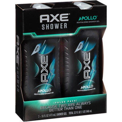 Axe AXE Apollo Revitalizing Shower Gel, 16 fl oz, (Pack of, 2)
