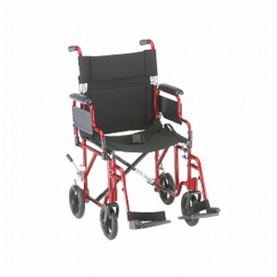 Nova Transport Chair Lightweight with Detachable Footrests