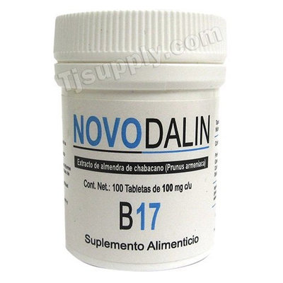 Novodalin Amygdalin B17 Tablets 100 Mg