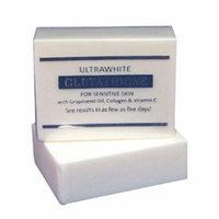 Premium Ultrawhite Glutathione Whitening Soap for Sensitive Skin, w/ Glutathione, Grapeseed Oil, Collagen, Vitamin C