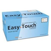 Easytouch U-100 Insulin Syringe For 30 Units Or Less 30 Guage 3 Cc