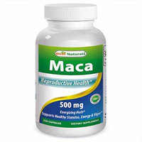 Best Naturals Maca Capsules, 500 mg, 250 Count