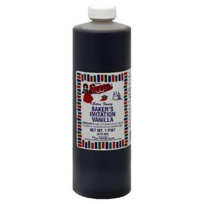 Fiesta Baker's Vanilla, 16-Ounce (Pack of 6)