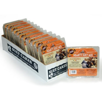 Heath Outdoor Products DD-11 Hearty Suet Mix Cake, Case of 12