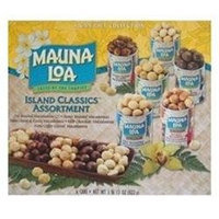 Mauna Loa Macadamia Nuts, Island Classics Assortment (6-Can GIFT Collection)