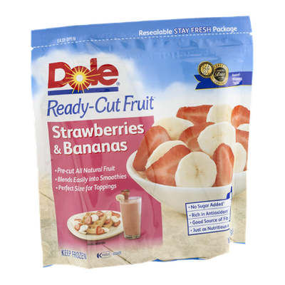 Dole Ready-Cut Fruit Strawberries & Bananas