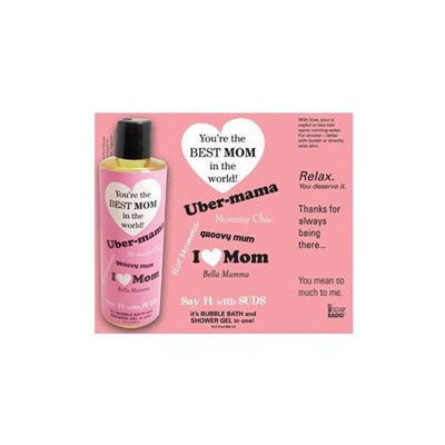 Not Soap Radio Say It with Suds Greeting Message Shower Gel - Mom