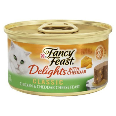 Fancy Feast® Delights With Cheddar Wet Cat Food Classic Chicken & Cheddar Cheese
