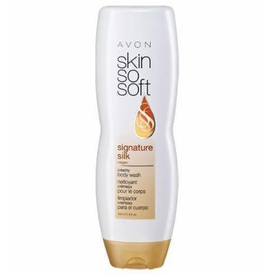 Avon Skin so Soft Signature Silk Argan Body Wash