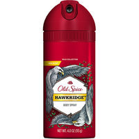 Old Spice Wild Collection Hawkridge Scent Men's Body Spray 4 Oz