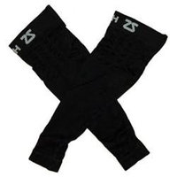 Zensah Mens Compression Arm Sleeves Large/X-Large Black