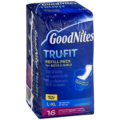 Huggies® GoodNites Tru-Fit Underwear Disposable Inserts Refill Pack