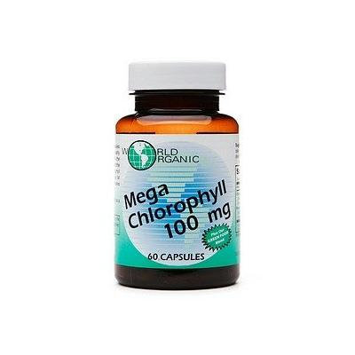 World Organic Mega Chlorophyll 100mg, Capsules 60 ea