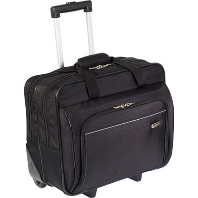Targus Rolling Laptop Case, 1200D Polyester, Black