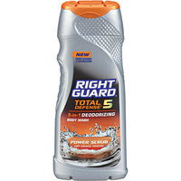 Right Guard Total Defense 5 Power Scrub Body Wash