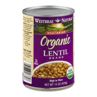 Westbrae Natural Vegetarian Organic Lentil Beans