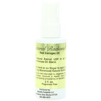 Natural Radiance Estrogen/Estriol Measured Pump Oil Bottle, Soy-Free and Unscented, 2 Ounce