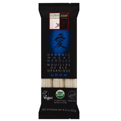 Explore Asian Organic Wheat Udon Noodles, 8.15 oz, (Pack of 10)