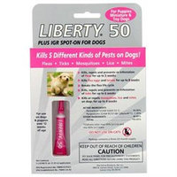 Starhorse Products Liberty 50 Plus IGR Spot On For Puppies & Toy Dogs