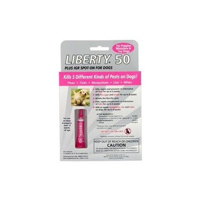 Starhorse Products Liberty 50 Plus IGR Spot On For Puppies & Toy Dogs