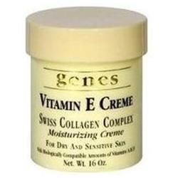 Genes Vitamin E Creme Swiss Collagen Complex (16 oz)