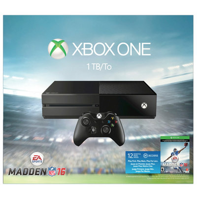 Microsoft Corp. Microsoft - Xbox One 1TB Madden Nfl 16 Bundle - Black