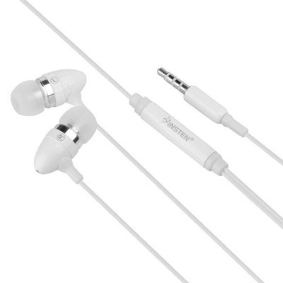 eForCity Earphones Headphones with Mic Compatible with iPhone 2G 3G iPhone 4S - AT & T, Sprint, Version 16GB 32GB 64GB iTouch