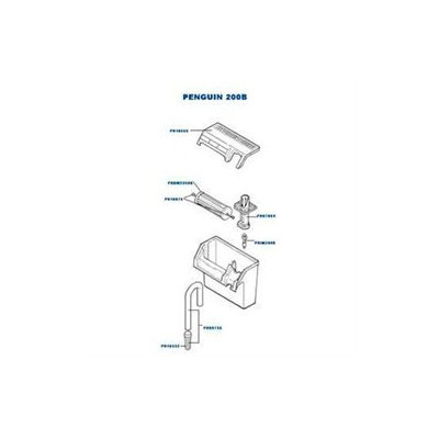 Marineland - Aquaria - AMLPRBW2350B Bio Wheel Assembly for Penguin 200B 350B