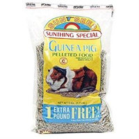 Sunseed Sun Seed Company SSS13806 Guinea Pig Pellets 6lb - 6 Pieces
