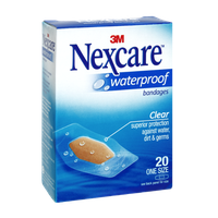 Nexcare Waterproof Clear Bandages - 20 CT