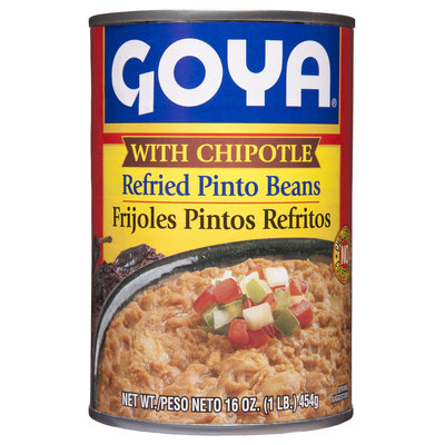 Goya® Refried Pinto Beans With Chipotle