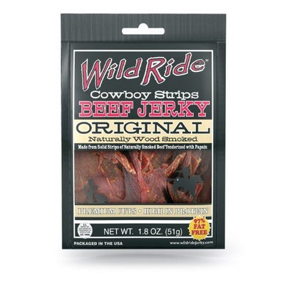 Wild Ride Cowboy Strips Beef Jerky, Original