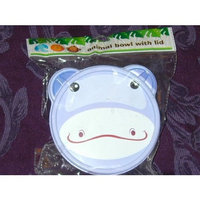 Greenbrier Animal Bowl with Lid Assorted Animals Cat, Dog, Tiger, Monkey, Pig, Hippo
