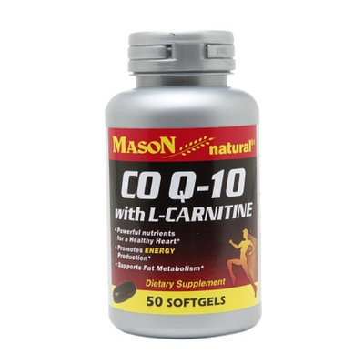 Mason Natural CoQ10 with L-Carnitine, Softgels
