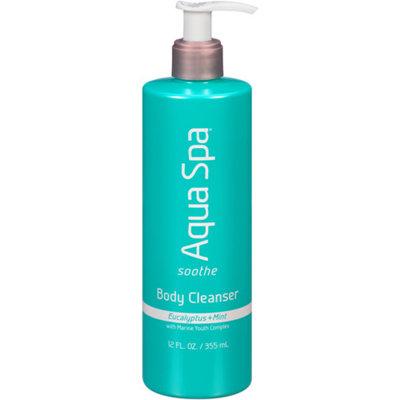 AQUA SPA Aqua Spa Eucalyptus + Mint Soothe Body Cleanser, 12 fl oz