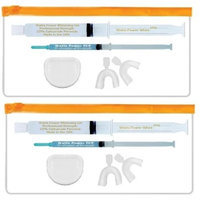 Direct 2u Wholesale LLC 2 - Watts Power Sensitive Formula 22% Tooth Whitening Kits + New Aftercare Gels / Huge 20ml