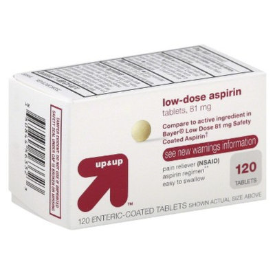 up & up up&up Low-Dose Aspirin Tablets - 120 Count