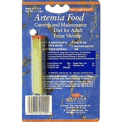 Ocean Star International OSI Artemia Brine Fish Food