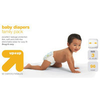 up & up Baby Diapers Value Box - Size 3 (96 Count)