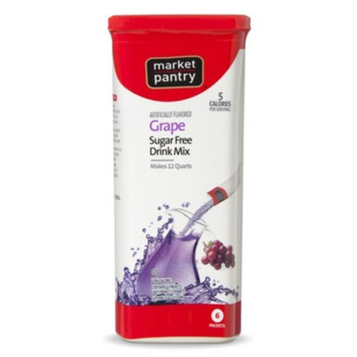 market pantry Market Pantry Sugar-Free Grape Powder Drink Mix 1.9-oz.