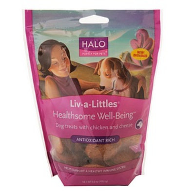 Halo, Purely For Pets Liv-a-Littles Healthsome Well-Being Dog Biscuits