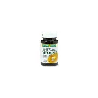 Nature's Bounty 100% Natural High Gamma Vitamin E Complete, Softgels - 30 ea