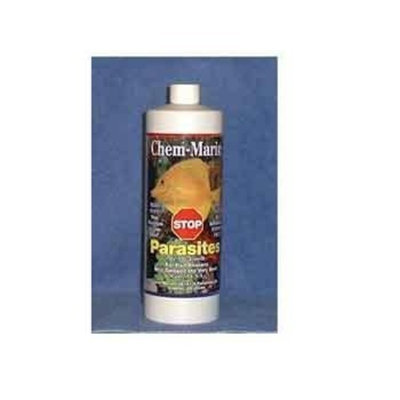 Chem-Marin ACH10132 Stop Parasites for Aquarium, 32-Ounce