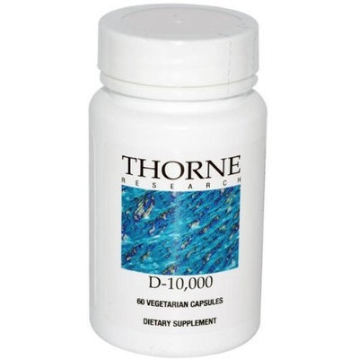 THORNE RESEARCH - Vitamin D-10,000 - 60ct Health and Beauty